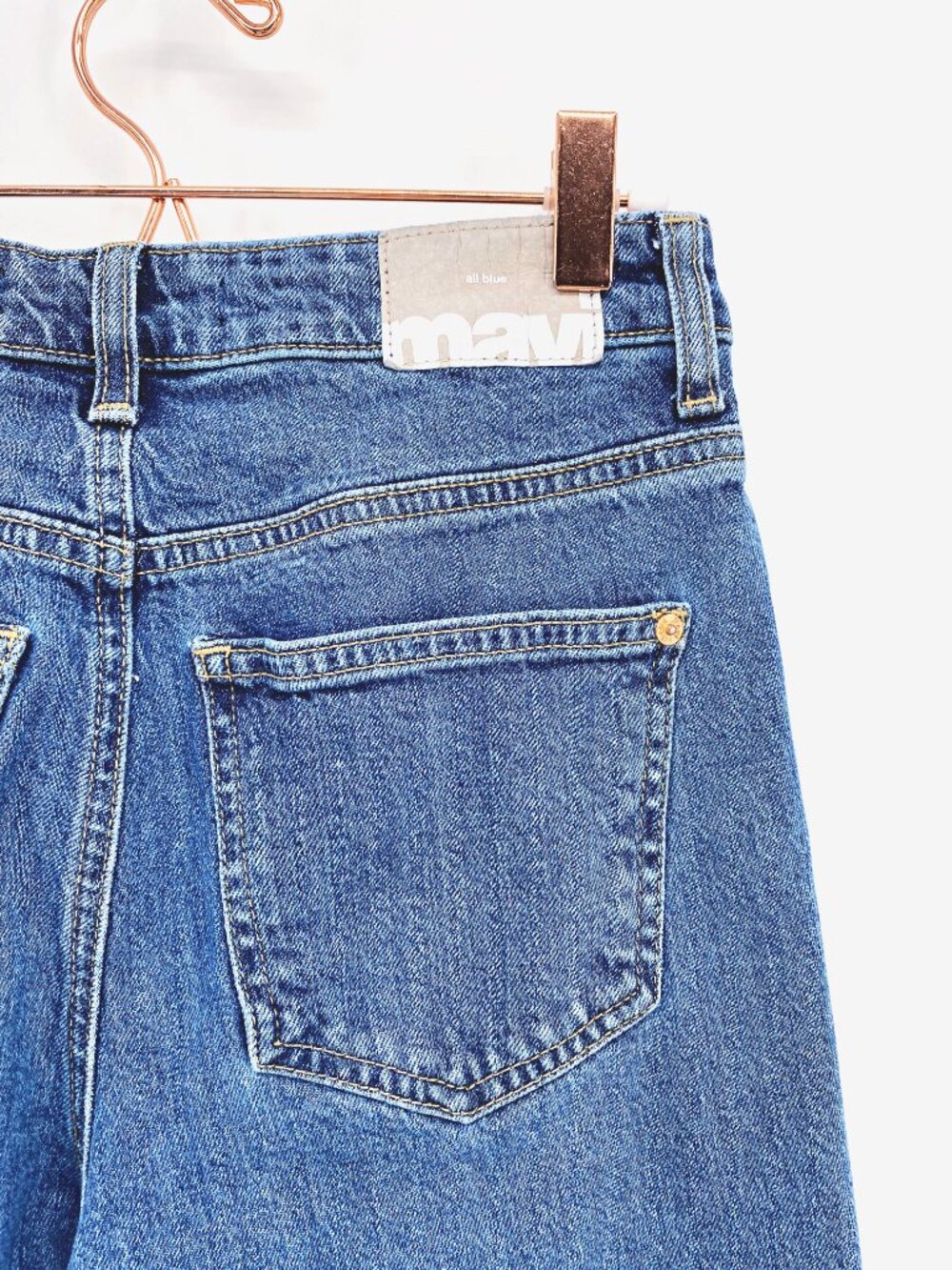 Mavi New York High Rise Straight Jean - Picture 5 of 8